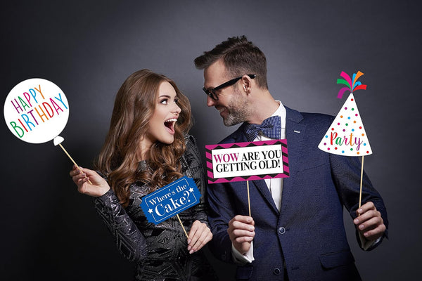 Adult Birthday Party Photo Props