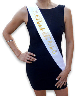 "Bride to Be" Sash