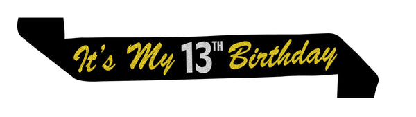 Official Teenager™ 13th Birthday Sash