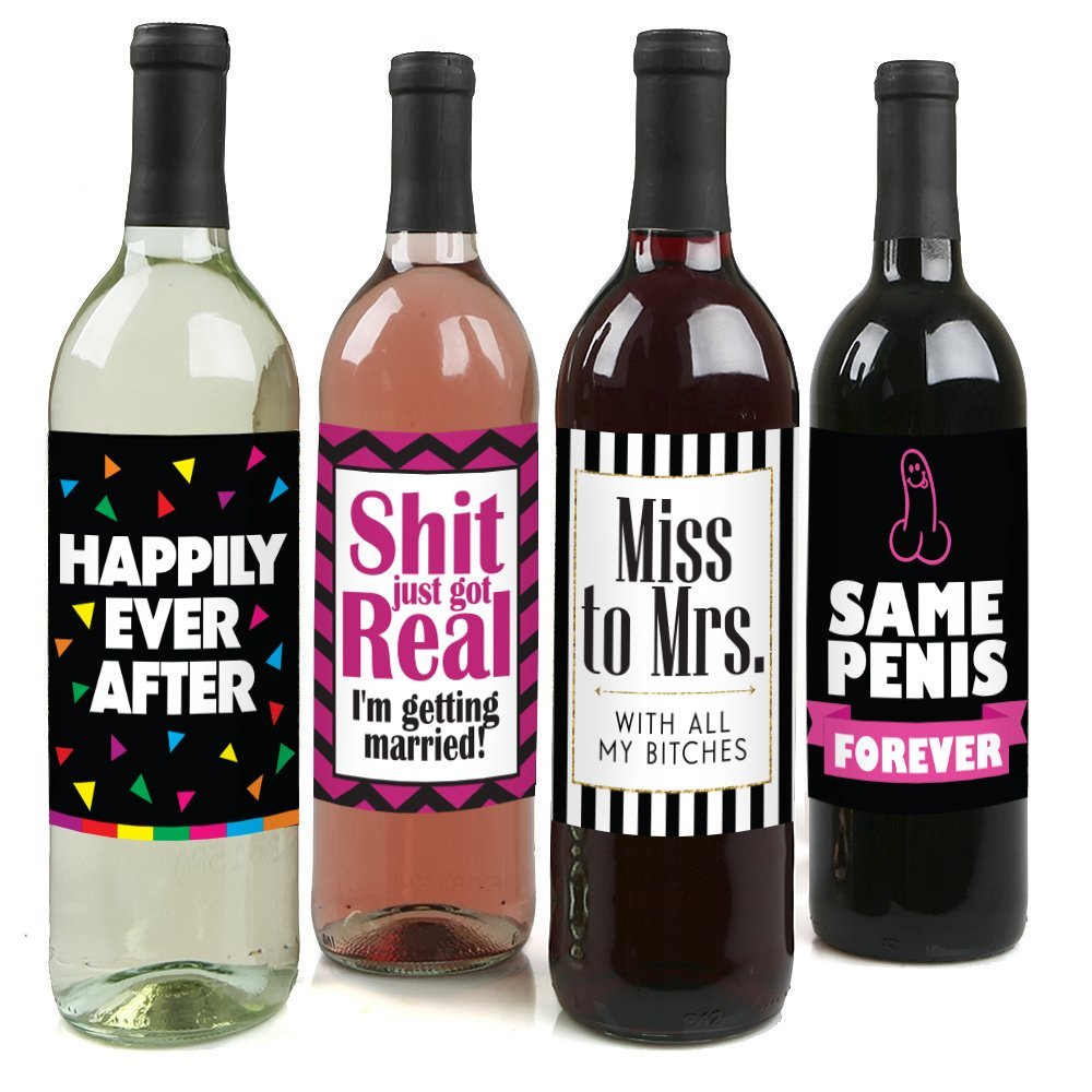 Aloha Bride™ Bachelorette Party Wine Label Pack