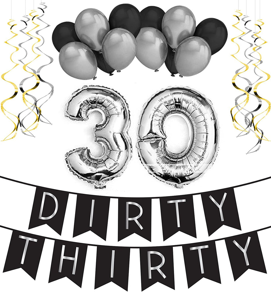 Dirty Thirty - 30th Birthday Party Pack – Sterling James LLC