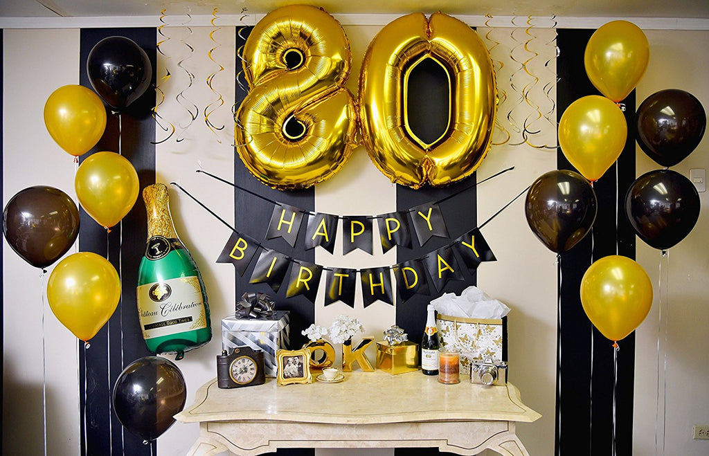 80th Birthday Party Pack – Sterling James LLC