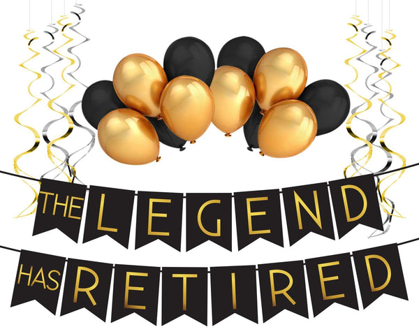 “The Legend Has Retired™” Party Pack