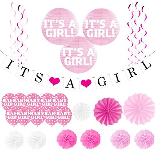“It’s A Girl” Banner and Balloon Pack
