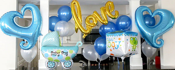 Oh Boy™ Baby Shower Balloon Pack